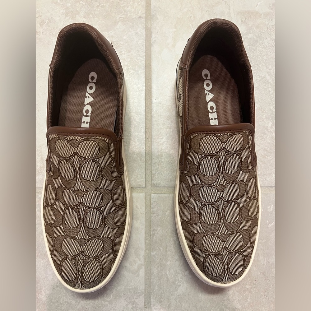 COACH SLIP-ON SNEAKERS